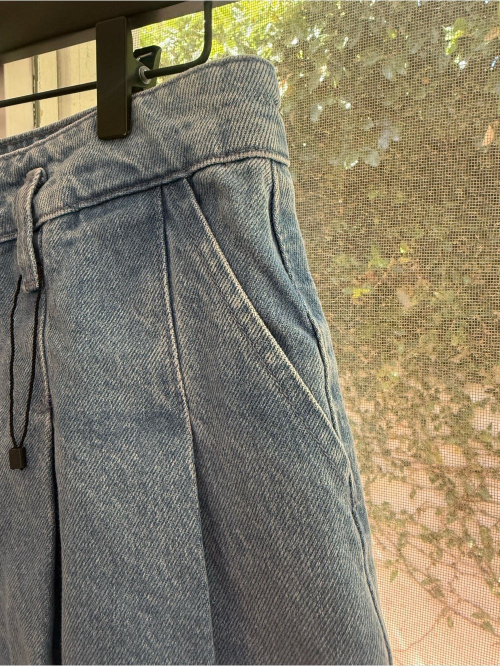 NWOT Zara Ultra Mini Pleated Denim Mini Skirt - Picture 11 of 11